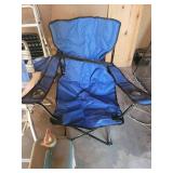 2 Lawn Chairs and Water Jug