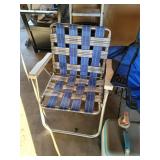 2 Lawn Chairs and Water Jug