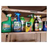 2 Metal Shelves and Contents (see pics for both shelves and contents)