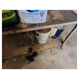 2 Metal Shelves and Contents (see pics for both shelves and contents)