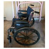 Invacare Wheelchair with Foot Pedals