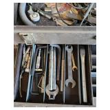 2 Metal Toolboxes with Contents