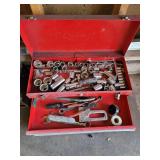 2 Metal Toolboxes with Contents