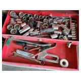 2 Metal Toolboxes with Contents