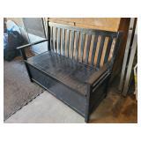 Garden Bench with Under seat Storage