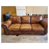 Sofa (brown) see pics for imperfections