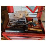 Waterloo Red Toolbox on Wheels with Contents