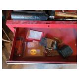 Waterloo Red Toolbox on Wheels with Contents