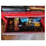 Waterloo Red Toolbox on Wheels with Contents