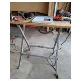 Ryobi Quick Stand Workbench with Black & Decker 1/2" Drill and Black & Decker Mouse Sander