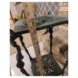 Iron Plant Stand with Faux Ivy Plant