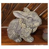 Ceramic Rabbit and Duck Key Holder