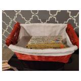 Basket with Golden Books