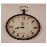 Metal Hanging Clock 16x12