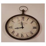 Metal Hanging Clock 16x12