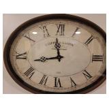 Metal Hanging Clock 16x12