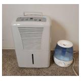 GE Dehumidifier (Powers On) and Vicks Humidifier (Powers ON)