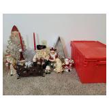 Christmas Decor with Tote