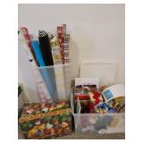 Gift Wrap, Gift Boxes, Labels, Bows, Ribbon, Gift Bags, and Totes included