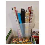 Gift Wrap, Gift Boxes, Labels, Bows, Ribbon, Gift Bags, and Totes included