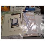 Craft Supplies, Glue Gun and Sticks, Photo Papers and Magnets and supplies