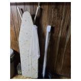 Household Cleaning and Laundry Supplies, Trashcan, Mop Bucket, Iron and Ironing Board (shelf not included) (bring your own boxes)