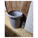 Household Cleaning and Laundry Supplies, Trashcan, Mop Bucket, Iron and Ironing Board (shelf not included) (bring your own boxes)