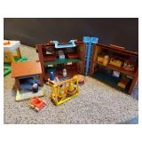 Fisher Price House with Contents