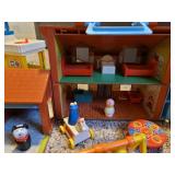 Fisher Price House with Contents