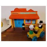 Fisher Price Western Town with Contents