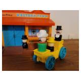 Fisher Price Western Town with Contents