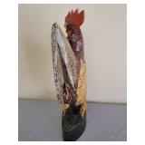 19" Wooden Rooster