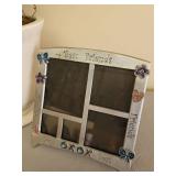 Faux Topiary, Best Friends Picture Frame, and Ceramic Duck Decor