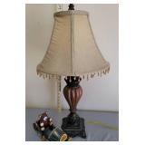 25" Lamp and Bear with Car Decor