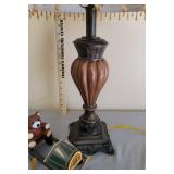 25" Lamp and Bear with Car Decor