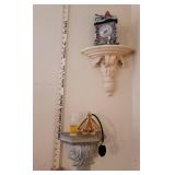 Home Decor (Floating Shelves and Contents)