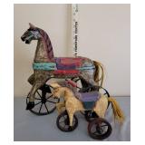 Toy Horses on Wheels