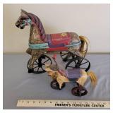 Toy Horses on Wheels