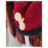 16" Teddy Bear on Stand (plays music and moves with the music) and 2 Trees