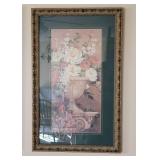 2- 20.5x32 Floral Pictures and 1-26.5x32 Floral Picture by Barbara Mock