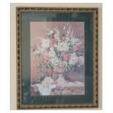 2- 20.5x32 Floral Pictures and 1-26.5x32 Floral Picture by Barbara Mock