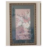 2- 20.5x32 Floral Pictures and 1-26.5x32 Floral Picture by Barbara Mock