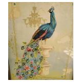 2 Peacock Pictures 16x19