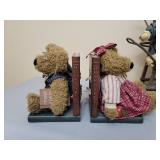 Teddy Bear Bookends and Teddy Bear in Chair
