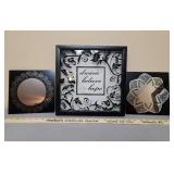 Dream, Believe, and Hope Picture and 2 Mirrors
