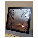 Live, Laugh, and Love Picture and 2 Mirrors