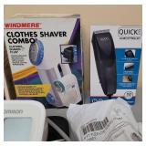 Hot/Cold Pack, Clothing Shaver, CPAP Supplies, Hair Clippers, and Blood Pressure Monitors