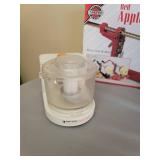 Small Appliances- Crock Pot, Blender, Food Chopper, and Apple Corer/Slicer/Peeler