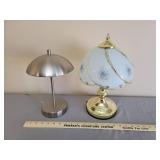 2 Small Touch Lamps