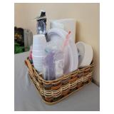 Picnic Basket with Contents